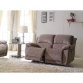 Set de canapé inclinable en tissu marron